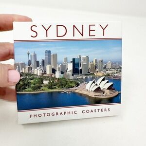 Vintage Sydney Australia Photographic Coasters by Suzi Thomas Set of 6‎ NEW